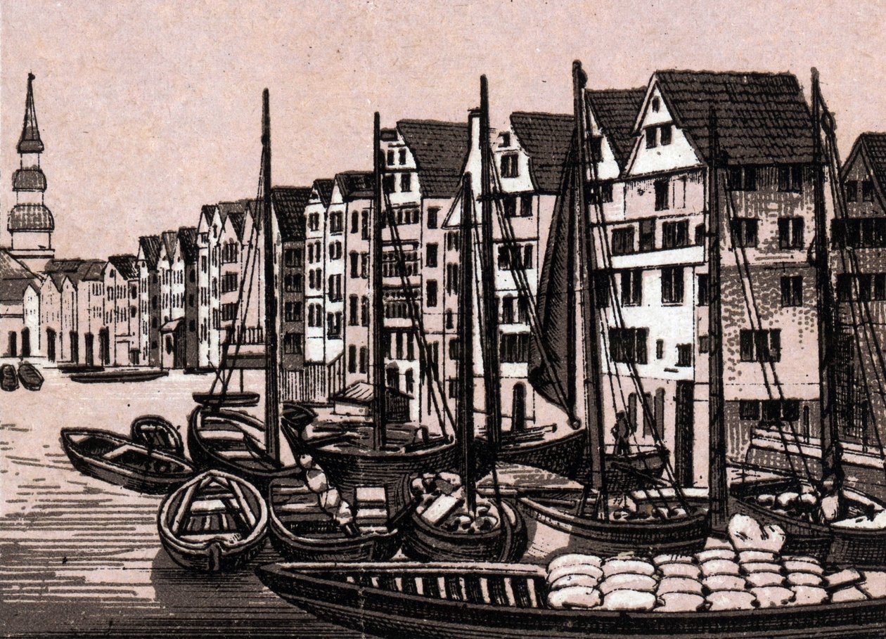 Hamburg (Hamburg), Almanya: Wandrahmfleeth