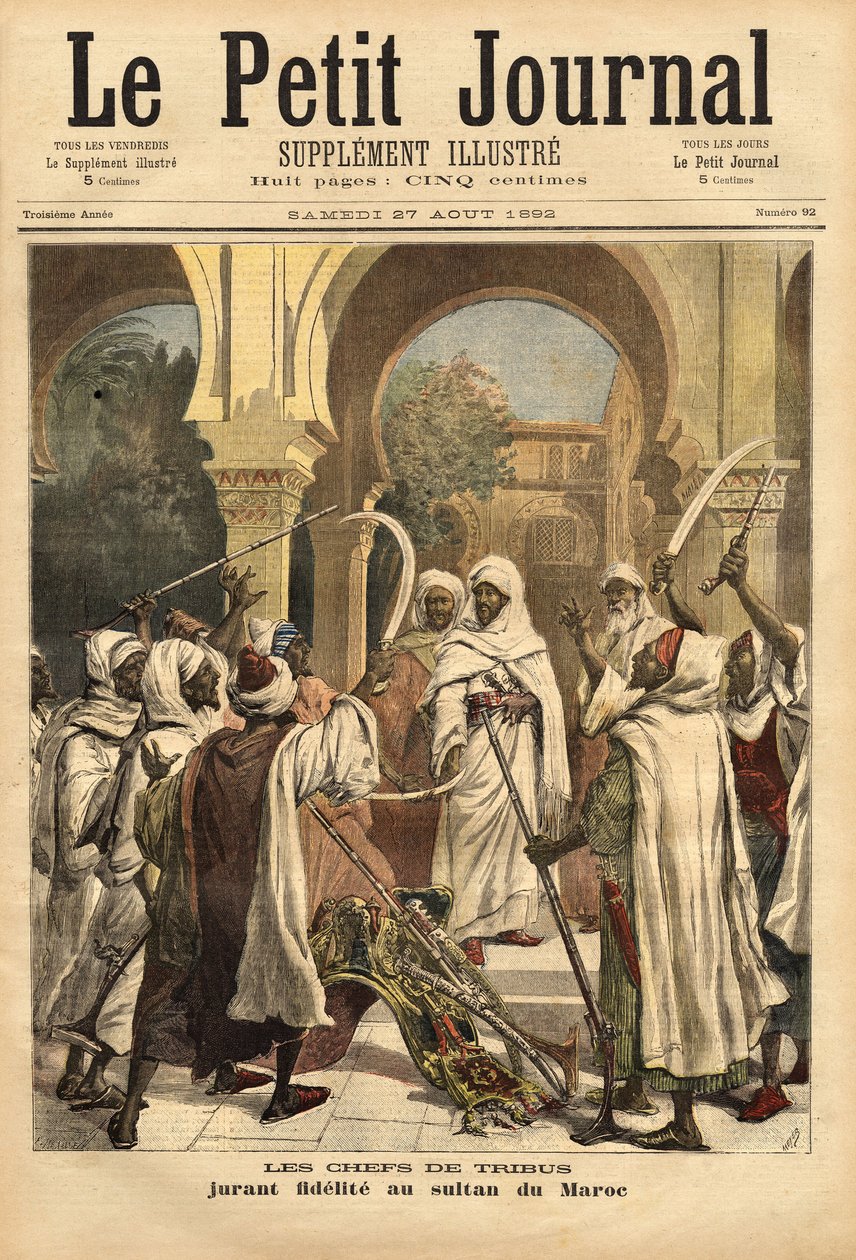 Hasan I (Moulay Hassan by Unknown artist