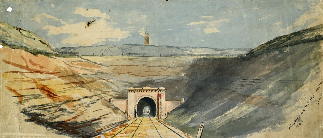 Haywards Heath Tüneli, Güney by Unknown artist