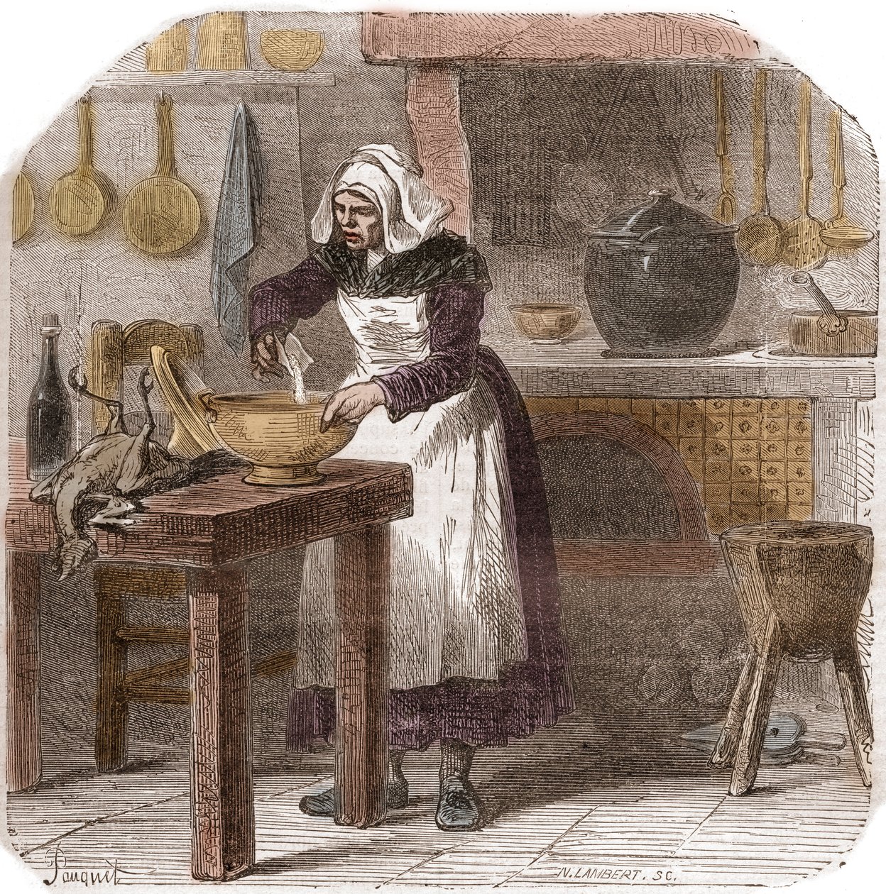 Helene Jegado (1803-1852) Fransız ev hizmetçisi ve seri katil - L