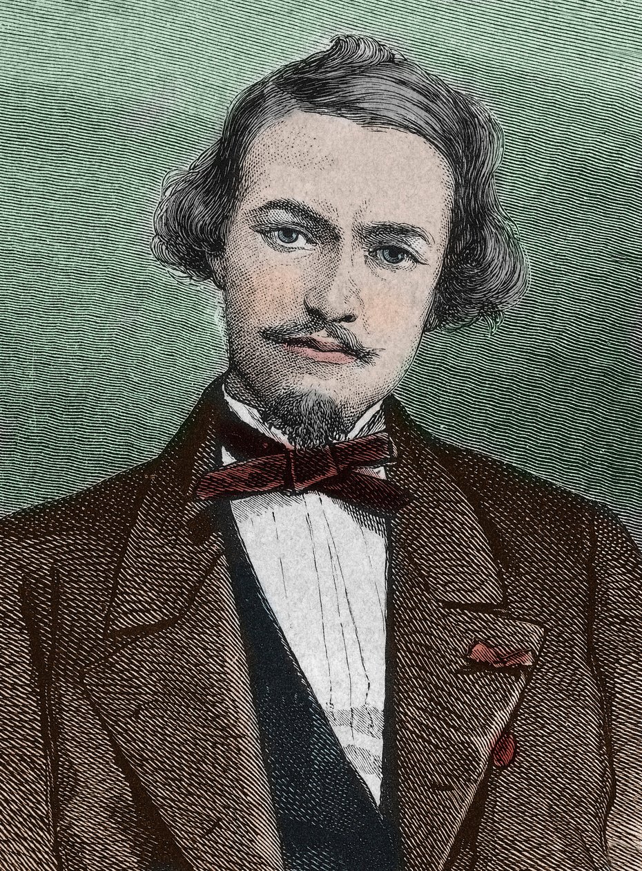 Henri Duveyrier (1840-1892), Fransız kaşif - Henri Duveyrier oryantalist, Fransız gezgin ve coğrafyacının portresi by Unknown artist