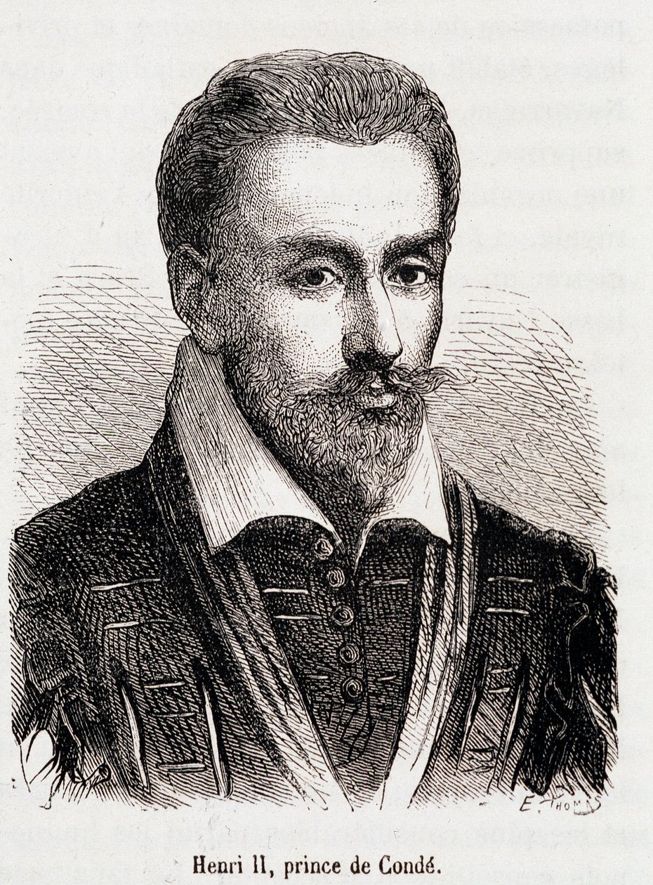Bourbon Henry II (1588 - 1646) Conde Prensi. by Unknown artist