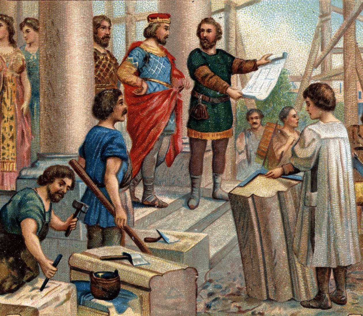 Ünlü şehirlerin tarihi bölümleri: Clovis, Paris