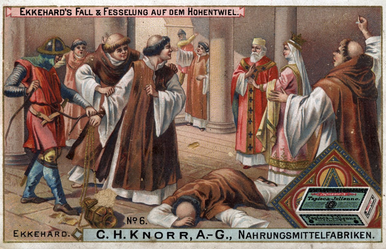 St. Gallen (St. Gallen) veya Eckhard, Eckhart (980 -1057) bilgin ve Latin şair Ekkehard IV