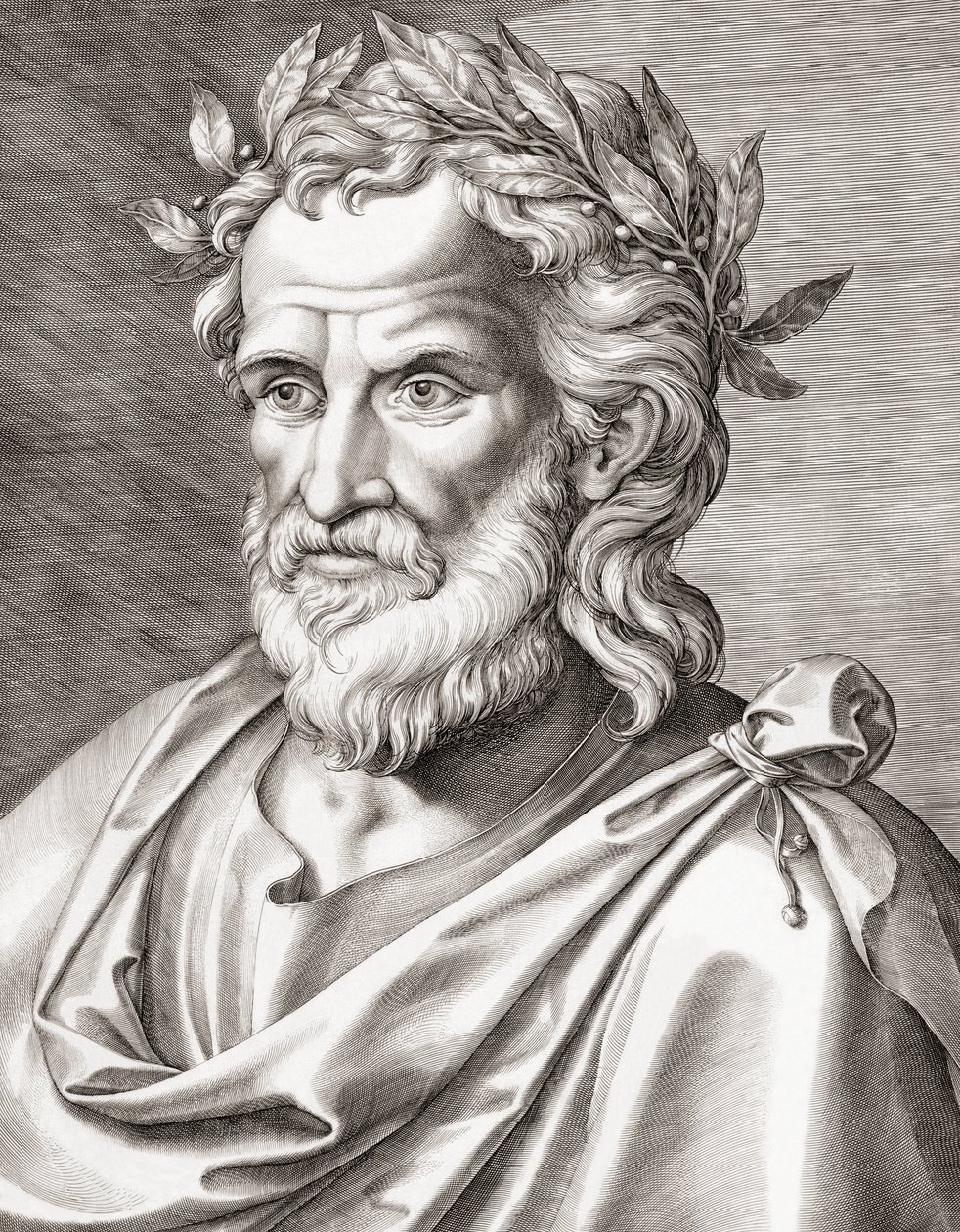 Homer. Vesika. by Unknown artist