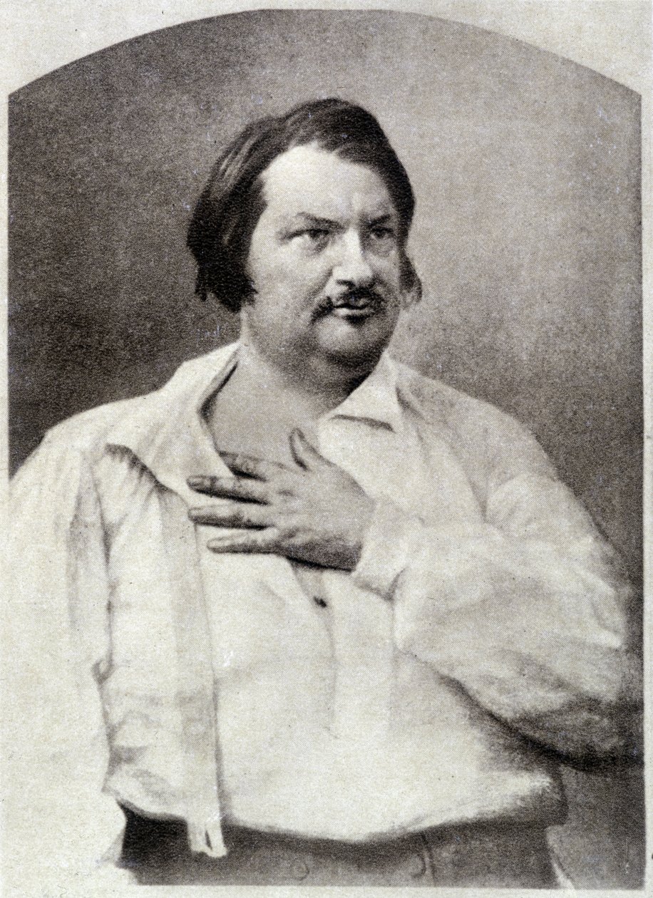 Honoré de Balzac, 1850 dolaylarında by Unknown artist