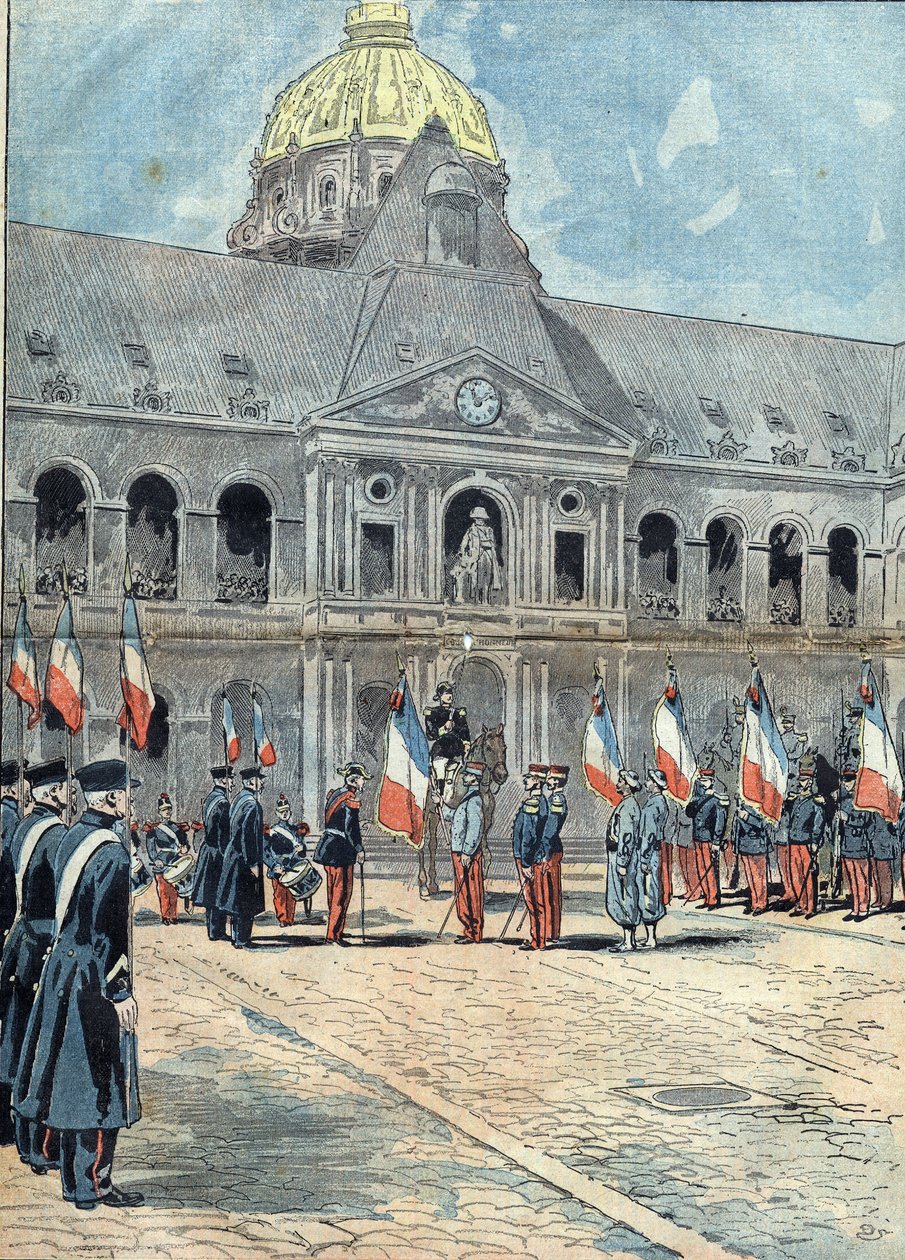 Hotel des Invalides - Paris - 26 Haziran 1898: Invalides valisi General Arnoux