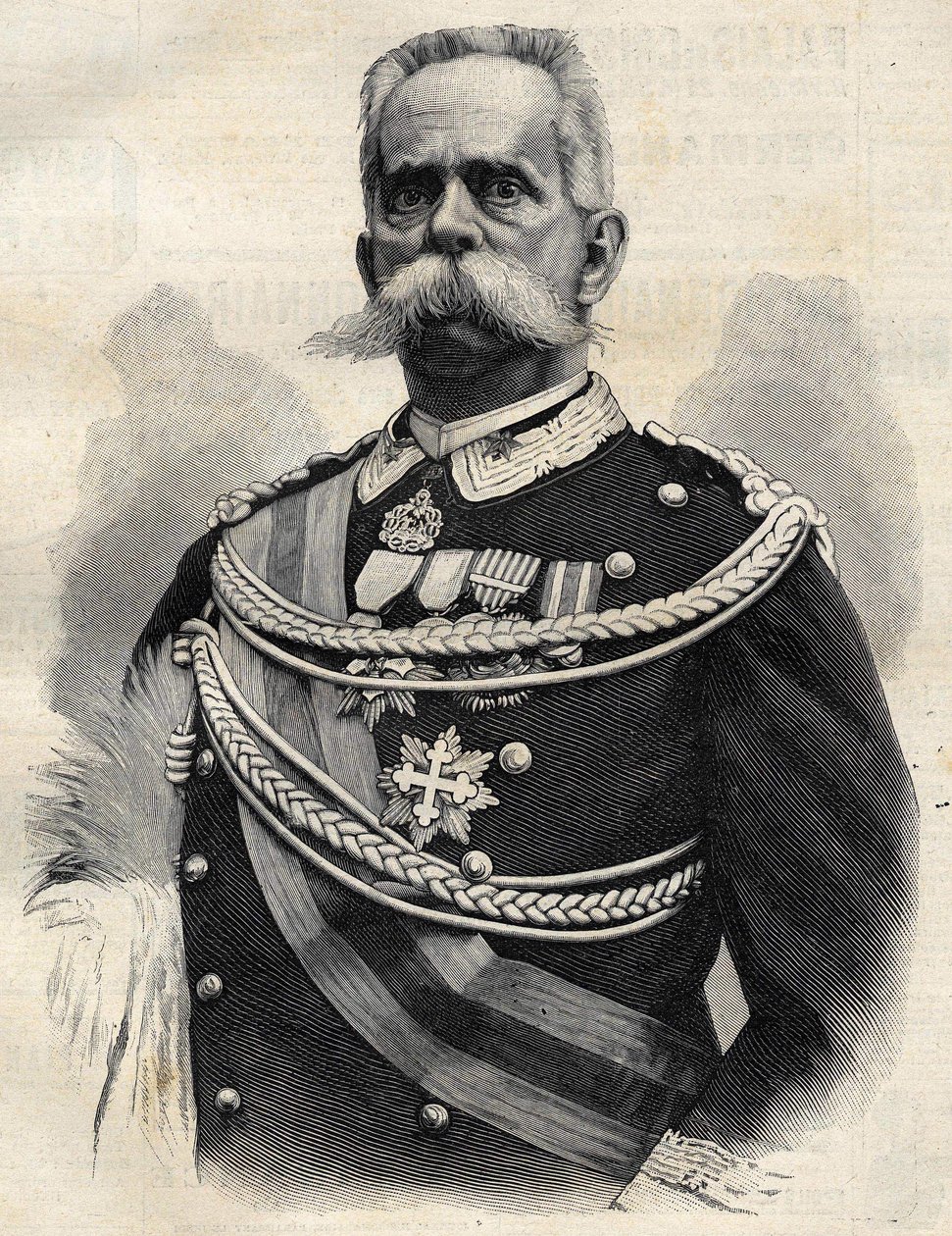Humbert I (1844-1900), İtalya Kralı. by Unknown artist