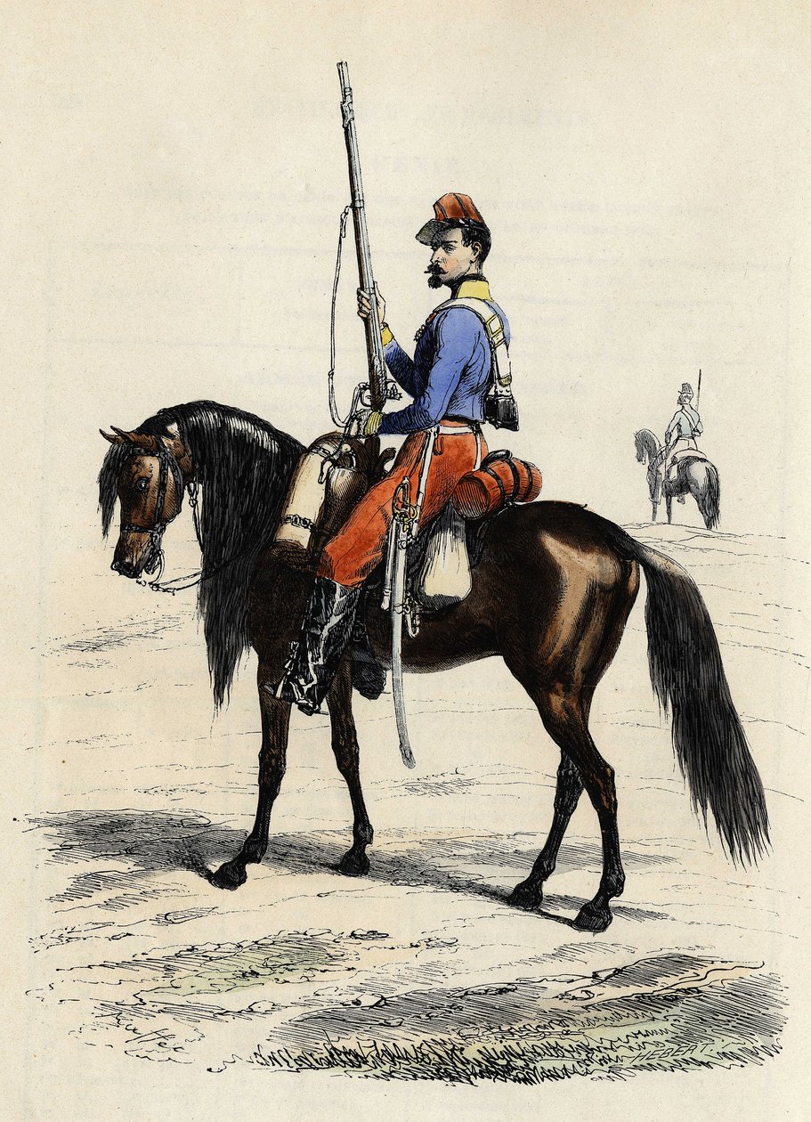 Atlı Afrika Avcısı, 1831