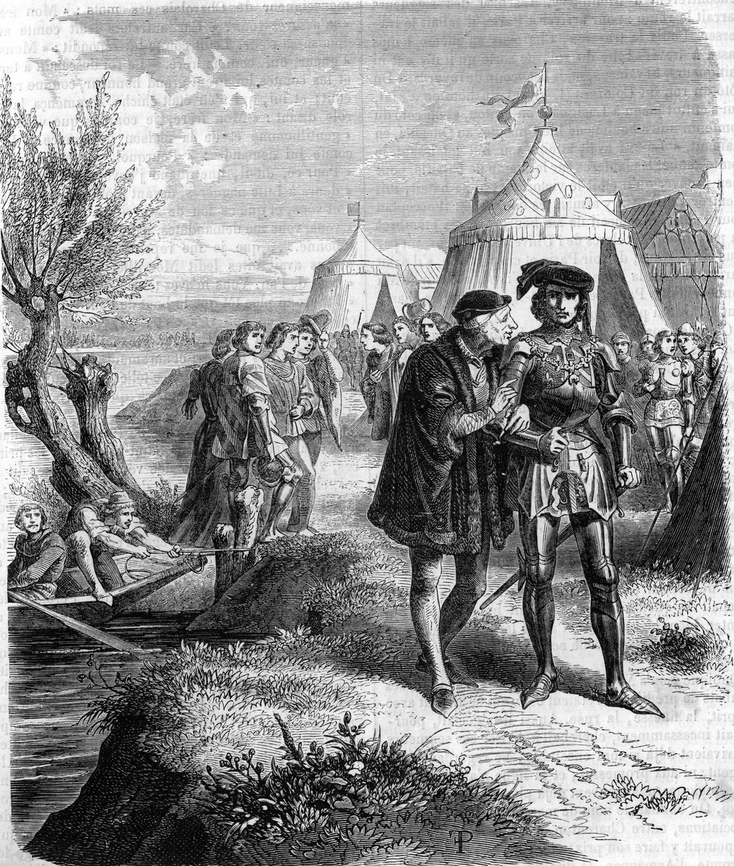 Kral Louis XI ve Charolais Kontu (Charles the Temeraire, Burgonya Dükü (1433-1477) arasında Eylül 1465