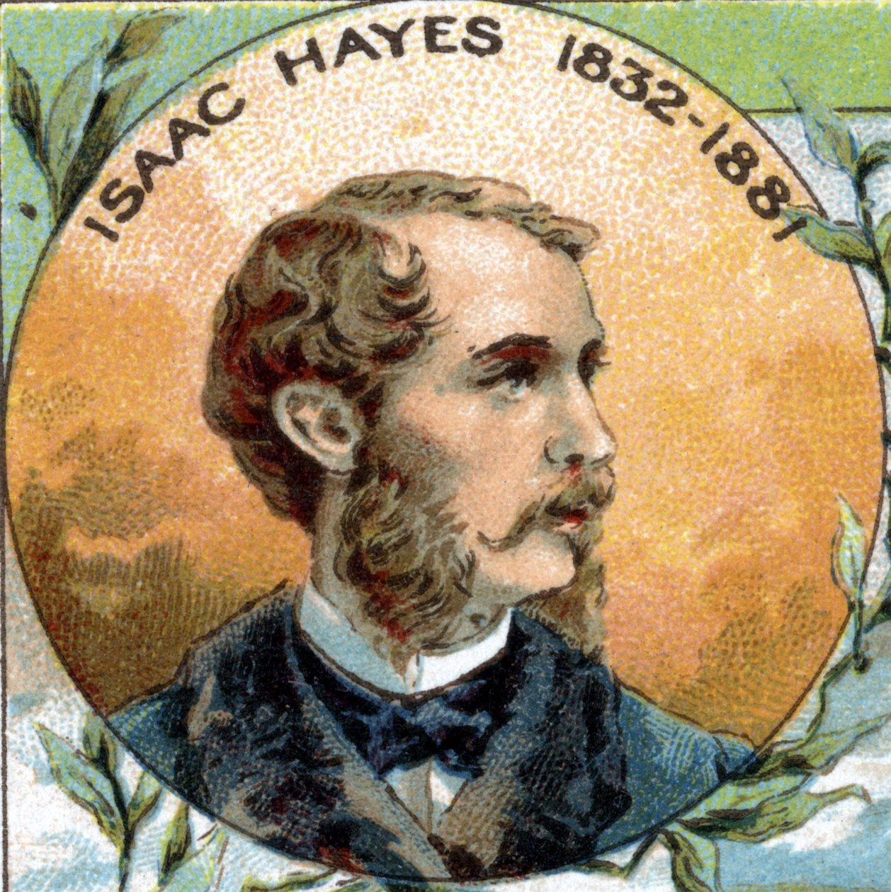 Isaac Israel Hayes (1832-1881) doktor ve Kuzey Kutbu kıtasının kaşifi by Unknown artist