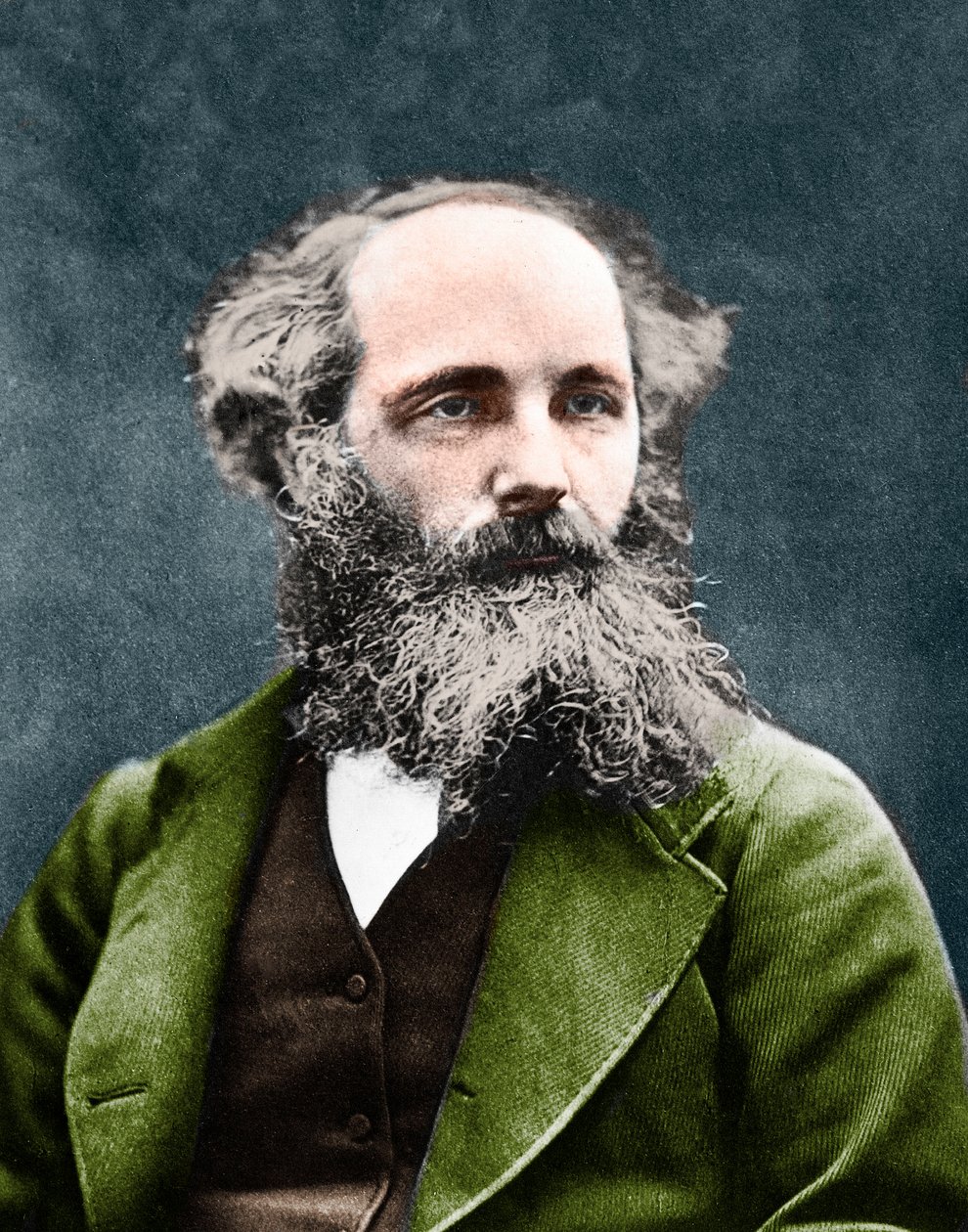 JAMES CLERK MAXWELL (1831-1879). İskoç fizikçi. 1875 dolaylarında. by Unknown artist