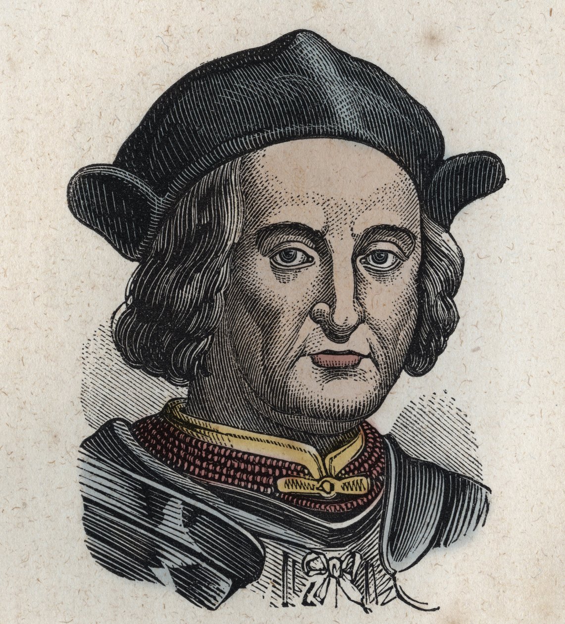 Jacques de Trivulce (Gian Giacomo Trivulzio) İtalyan aristokrat ve condottiero (1440-1518) Marquis de Vigevano, politikacı ve askeri adam. by Unknown artist