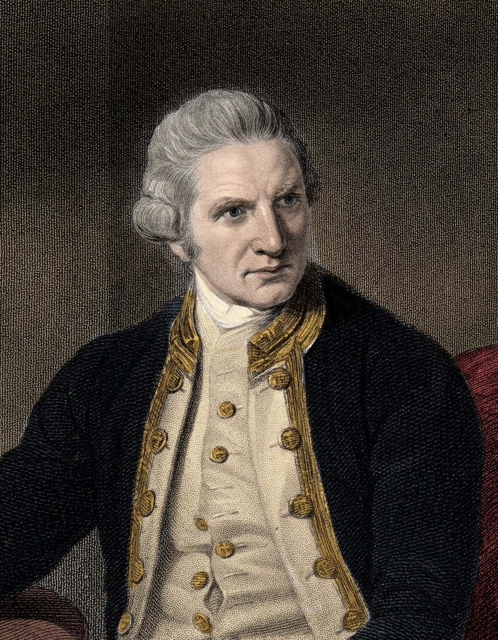 James Cook 1728-1779 - gravür - 19. yüzyıl by Unknown artist