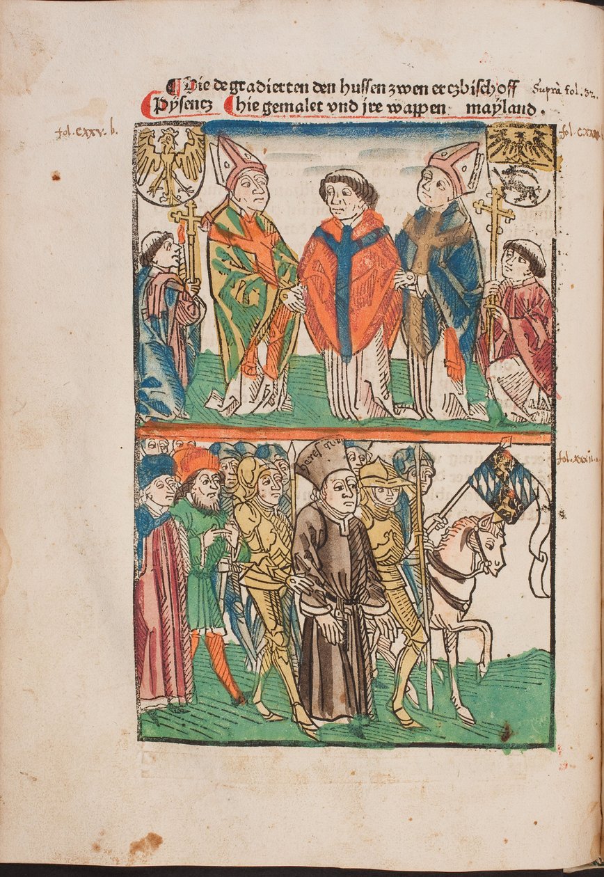 Jan Hus (1365-1415) livre au pouvoir seculier - Jan Hus laik güce teslim oldu (Richental