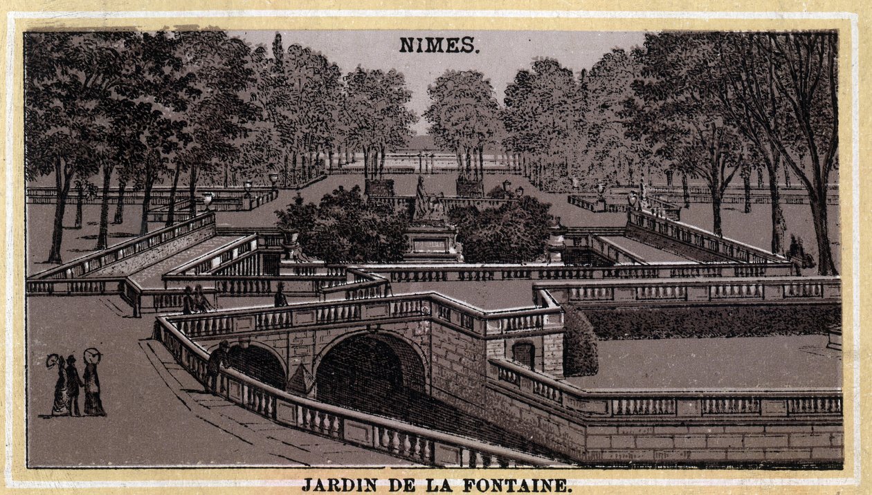 Jardin de la Fontaine, Nimes