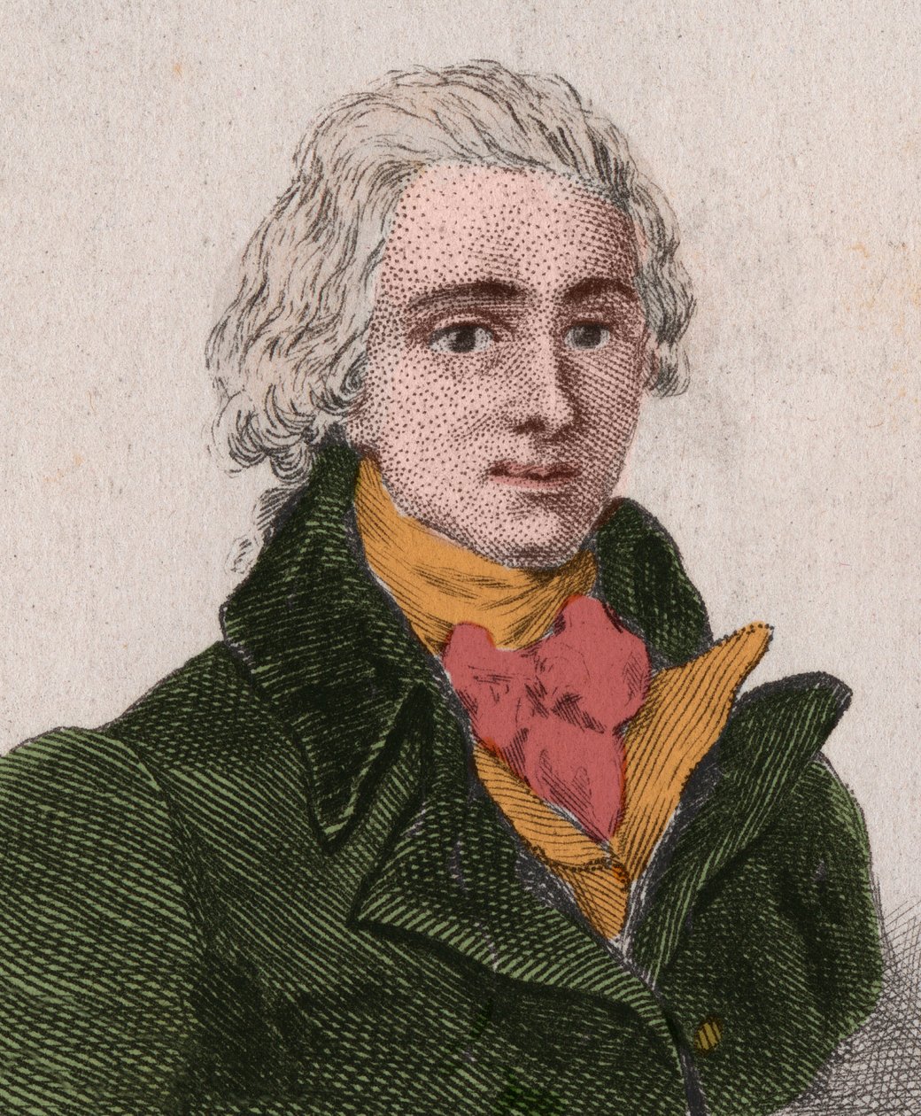 Jean-Pierre-Claris (Jean Pierre Claris) de Florian (1755-1794), oyun yazarı, romancı, şair, Fransız fabulist (1755-1794). 1876