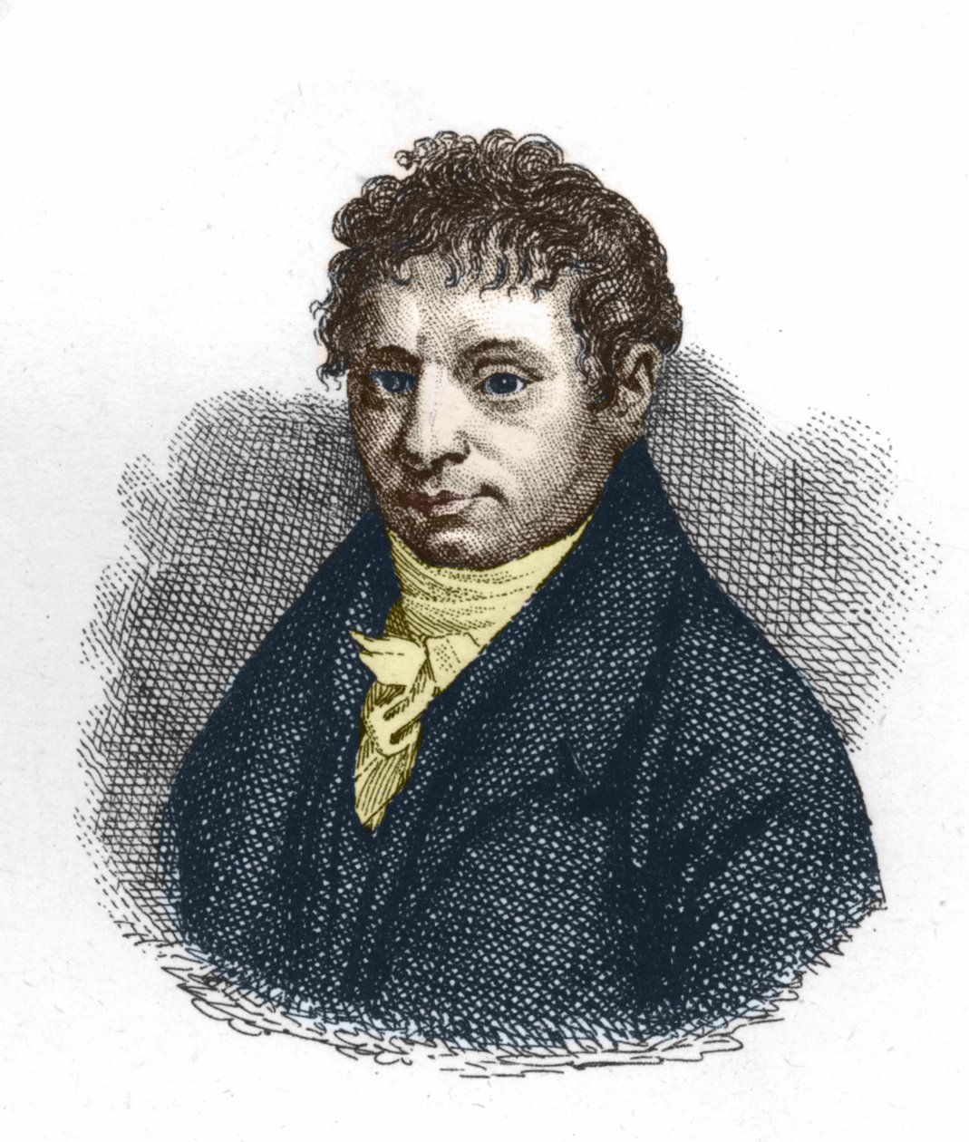 Jean Baptiste (Jean-Baptiste) Say (1767 - 1832), Fransız ekonomist ve sanayici. by Unknown artist