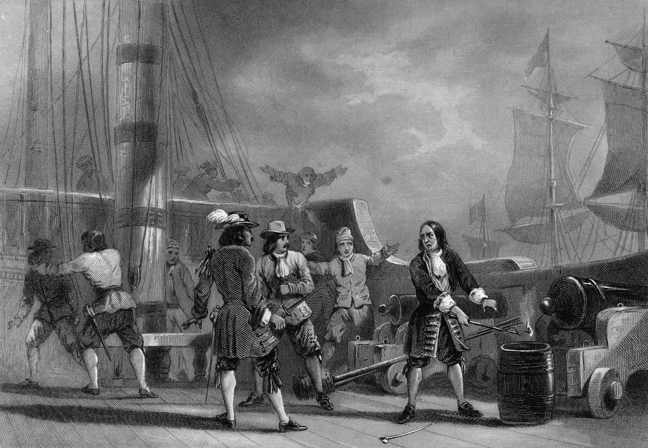 Jean Bart (1650-1702), İngiliz Corsair