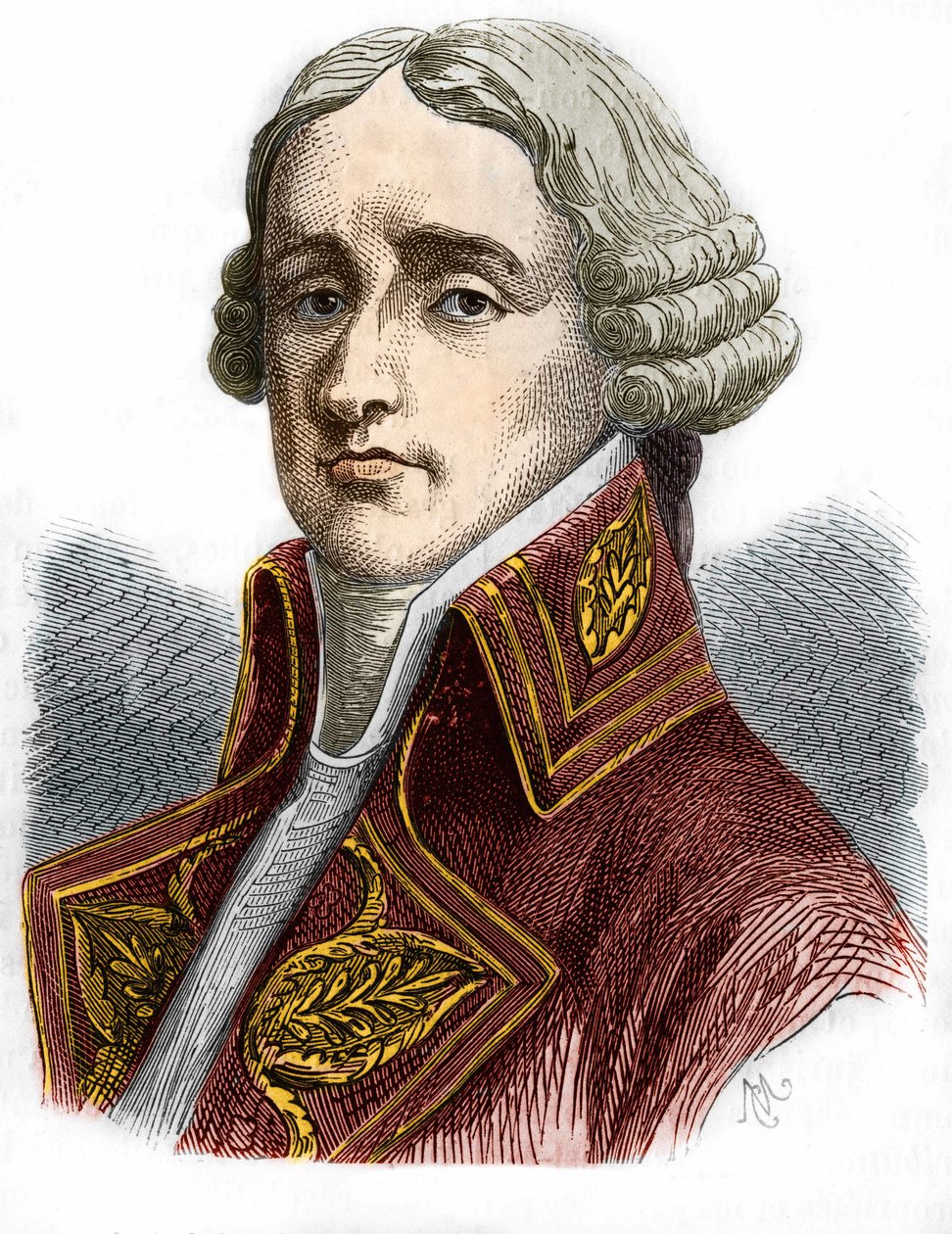 Jean Jacques Regis de Cambaceres (1753-1824), Fransız hukukçu ve politikacı. by Unknown artist