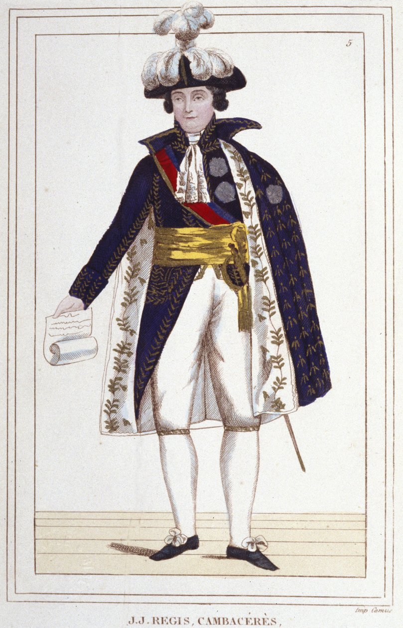 Jean Jacques Régis de Cambacérès (1753-1824), Fransız hukukçu ve politikacı. 1830