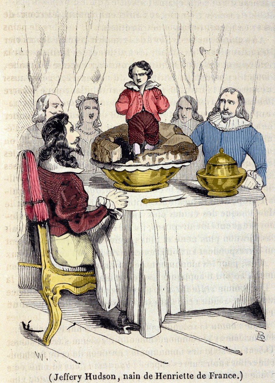 Jeffrey Hudson (1619-1682), İngiltere Kraliçesi Henriette Marie