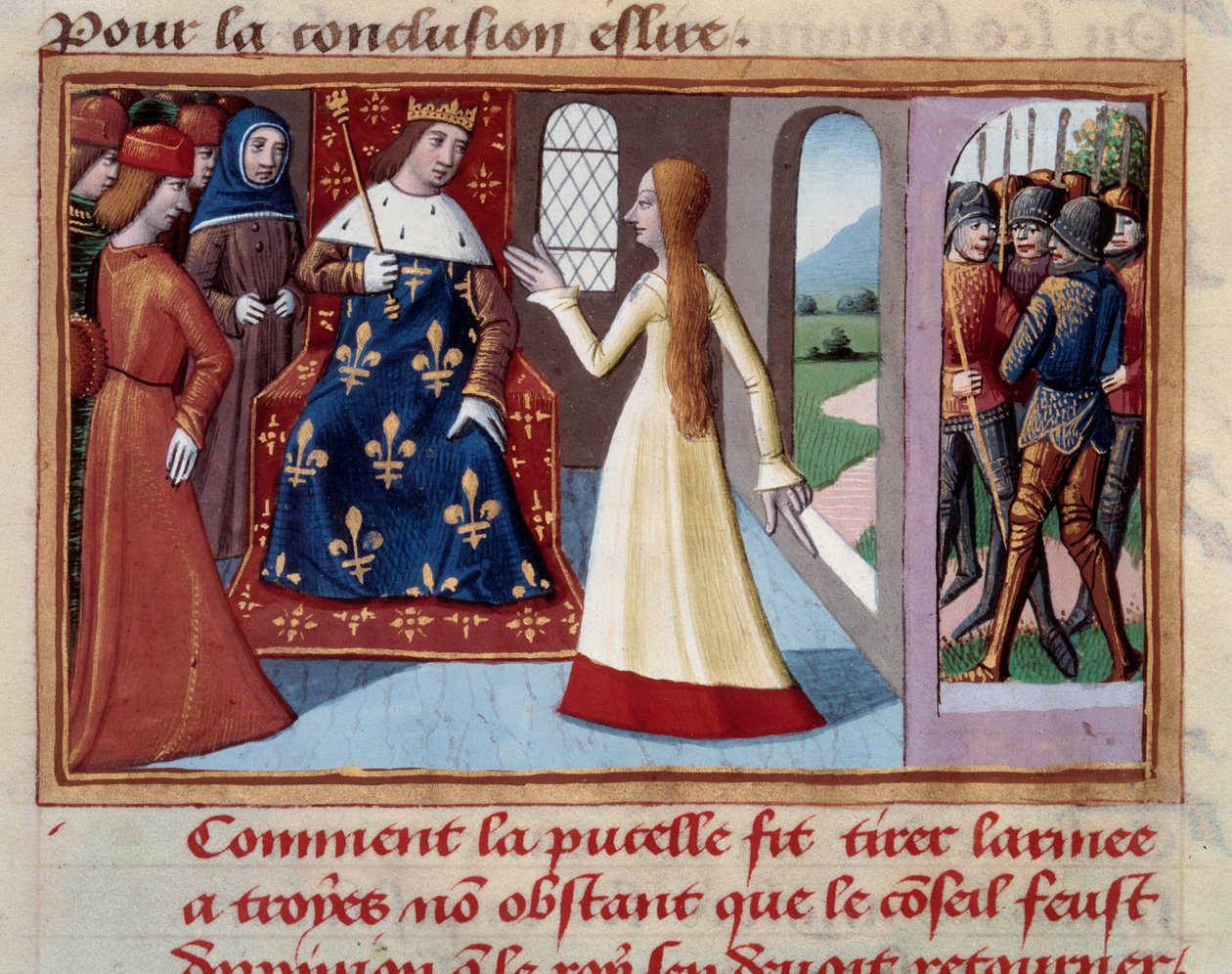 Joan of Arc (1412 -1431), Kral VII. Charles