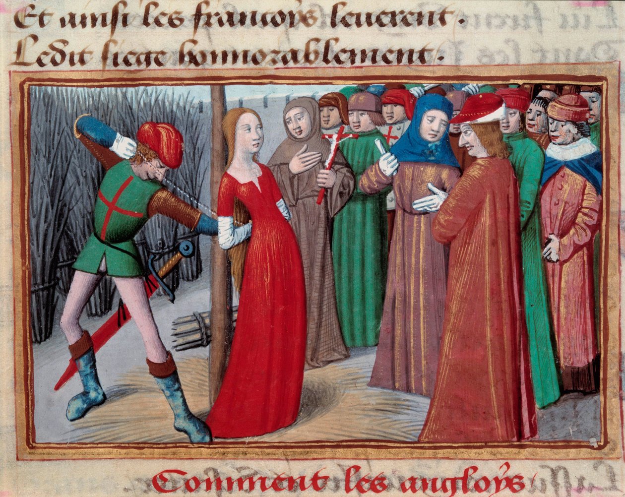 Joan of bow (1412 -1431), kasap üzerine kurulu. Martial d