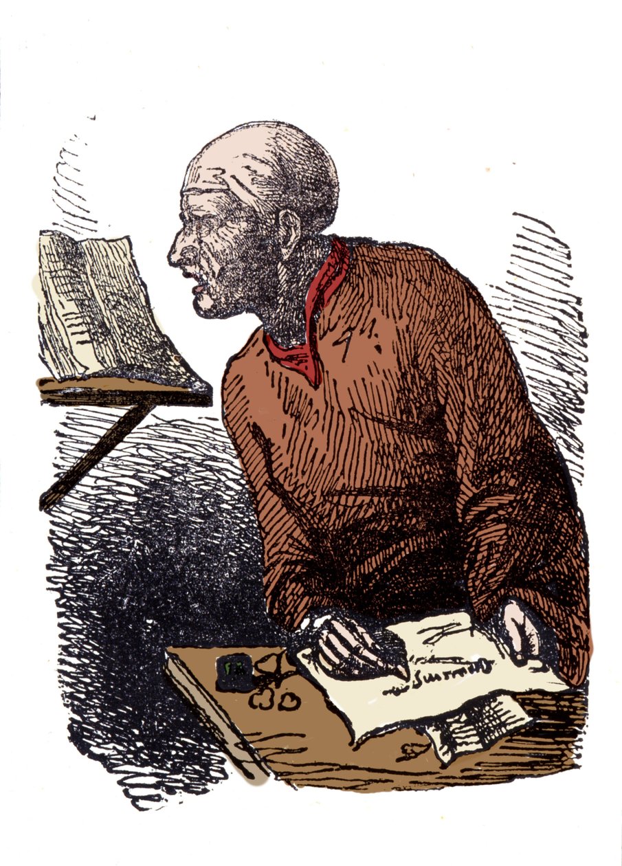 John Duns Scotus (1265? -1308), Jean Duns Scott veya Jean Duns Scot, Fransisken filozofu olarak da adlandırır. by Unknown artist