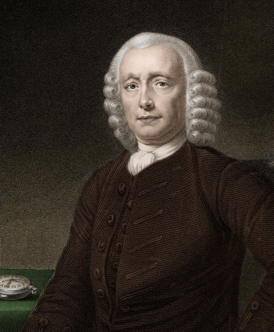 John Harrison 1693-1776 - gravür - 19. yüzyıl by Unknown artist