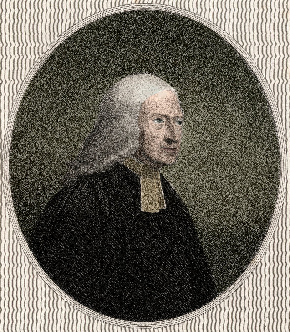 John Wesley 1703-1791 - gravür - 19. yüzyıl by Unknown artist