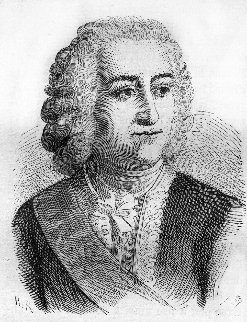 Joseph François Dupleix (1697-1763), Fransız sömürge yöneticisi by Unknown artist