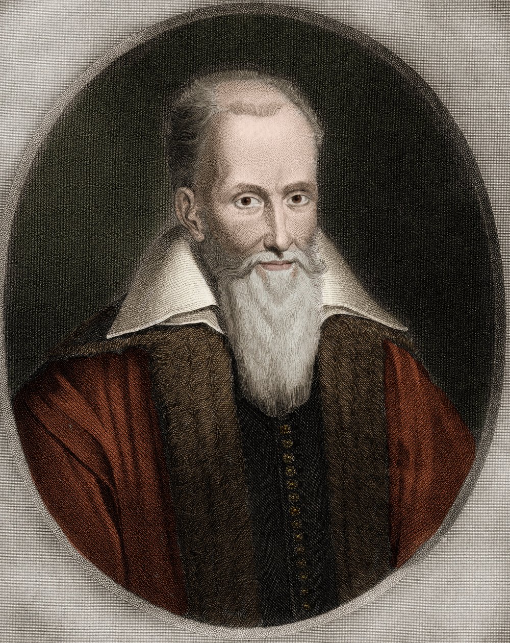Joseph Juste Scaliger - Joseph Justus Scaliger 1540-1609 - gravür - 19. yüzyıl by Unknown artist