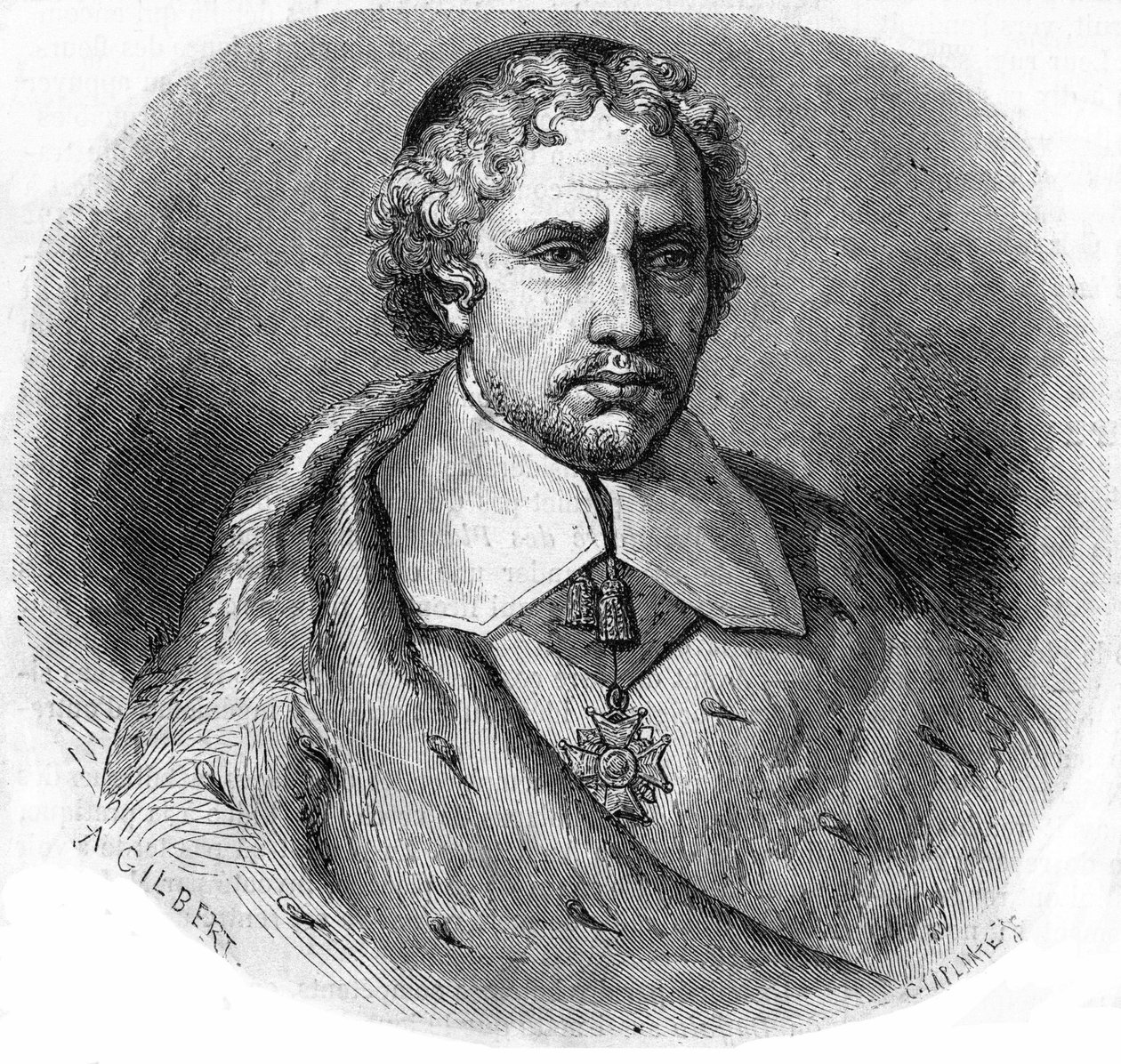 Joseph Pitton de Tournefort (1656-1708), Fransız botanikçi. by Unknown artist