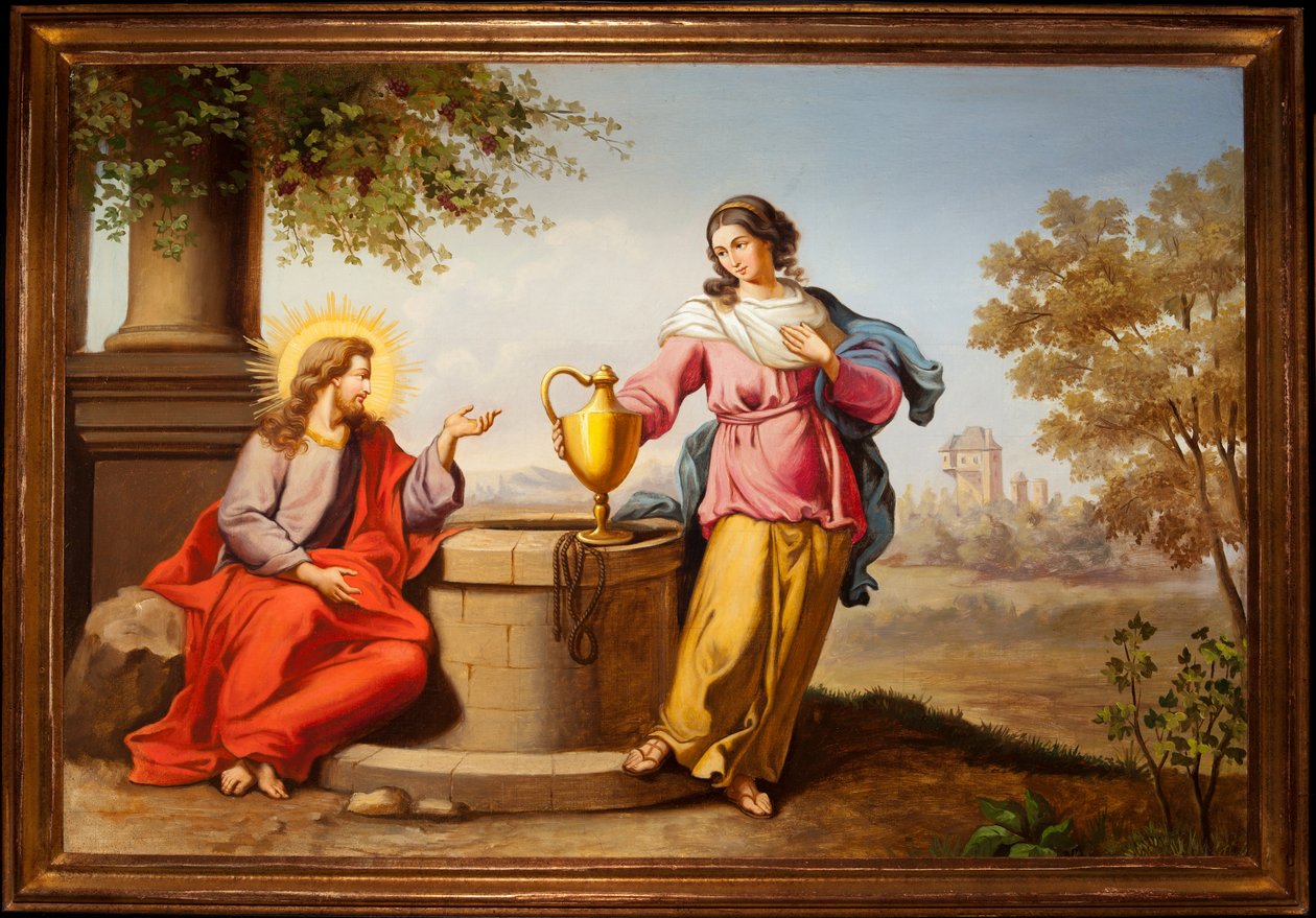 İsa ve Samiriyeli by Unknown artist