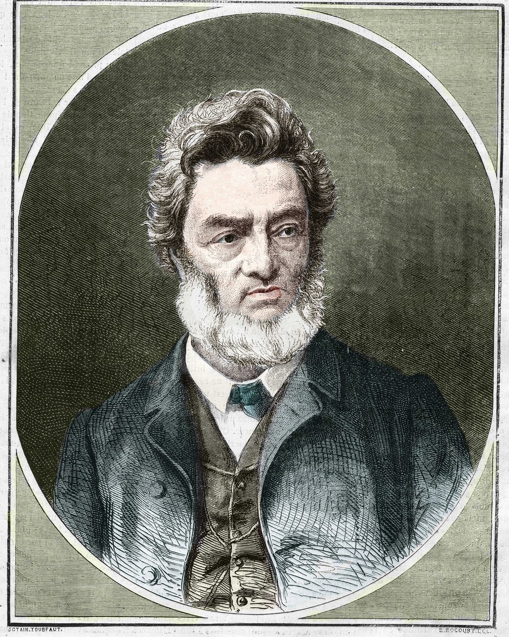 Jules Favre (1809-1880), Fransız politikacı ve hukukçu. by Unknown artist