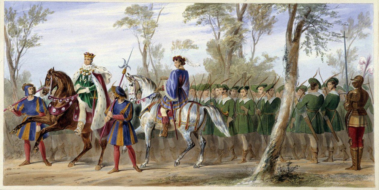 Kral Charles William Vane - J. Whatman, ed tarafından “İngiltere Şövalyesi” içinde. T.M