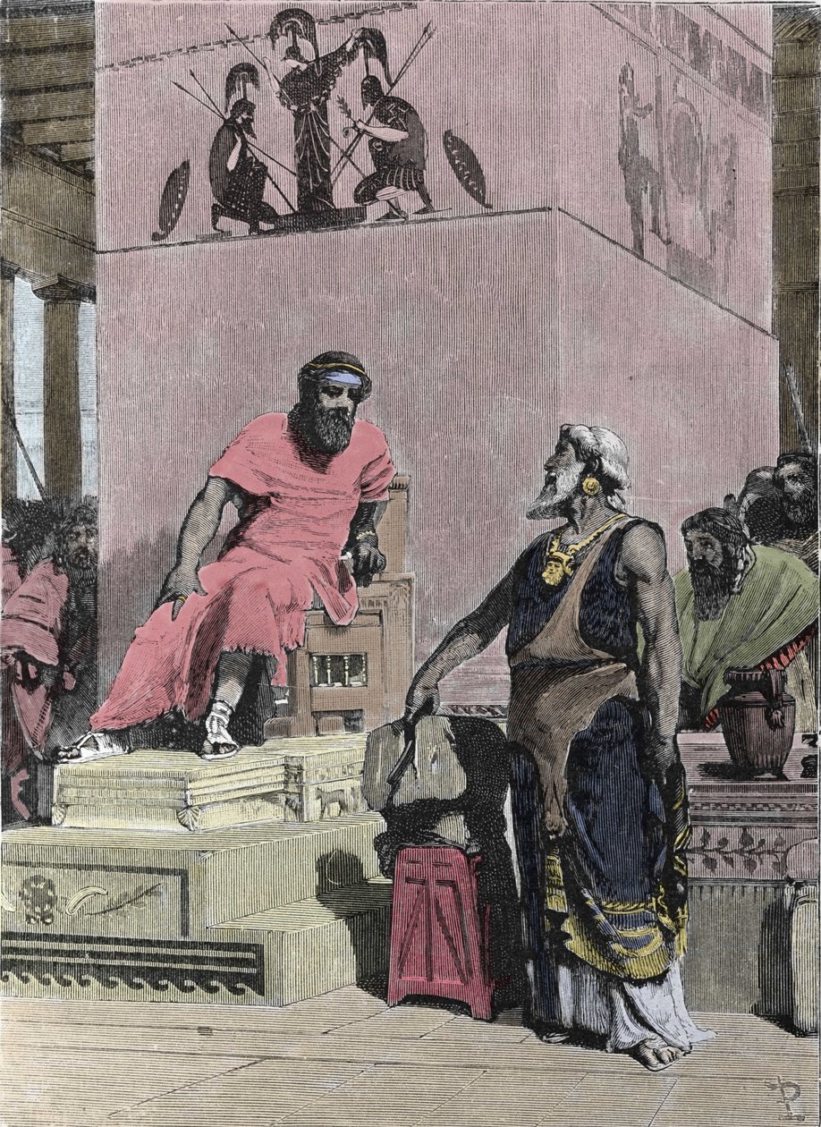 Etrüsk kökenli Kral Yaşlı Tarquin by Unknown artist