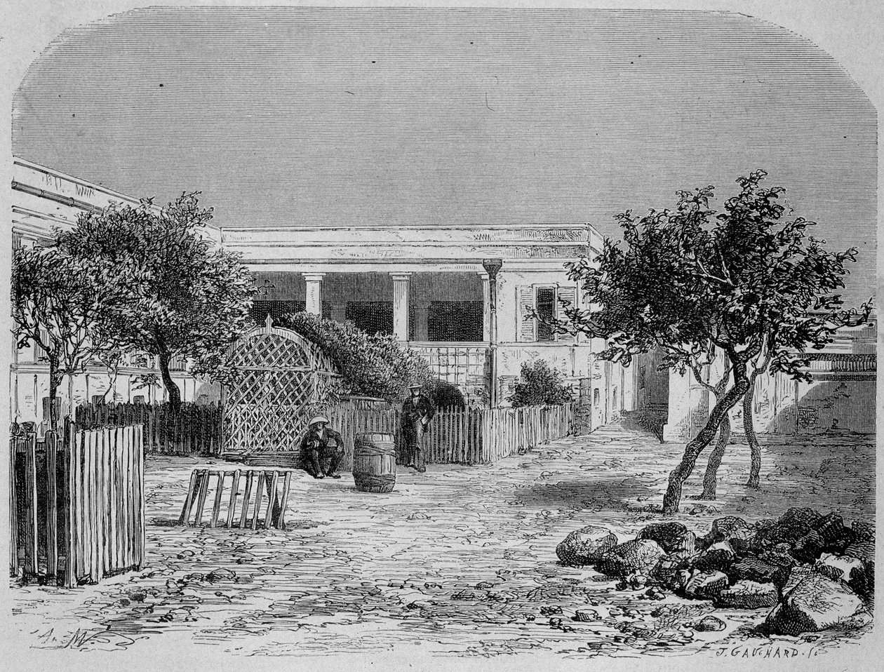 Goree Hastanesi (Senegal) - “” Dünya Çapında”” by Unknown artist