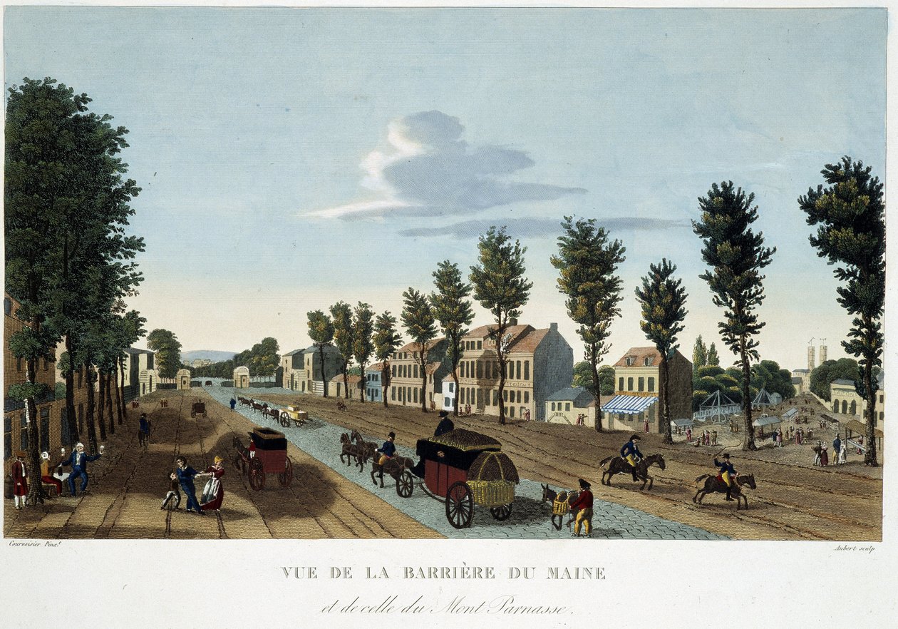 Maine bariyeri, 1820 dolaylarında - Courvoisier