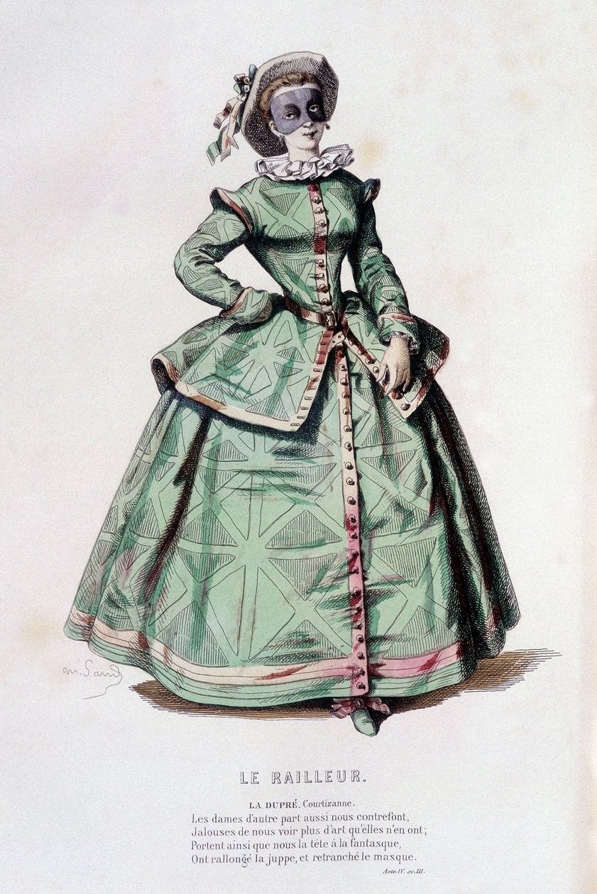 La dupre dans “” Le Railleur ”” (1635