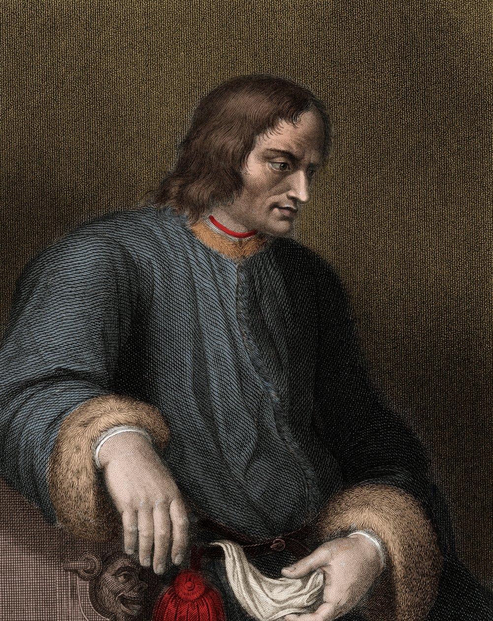 Lorenzo de Medici, Lorenzo the Magnifico olarak da bilinir. by Unknown artist
