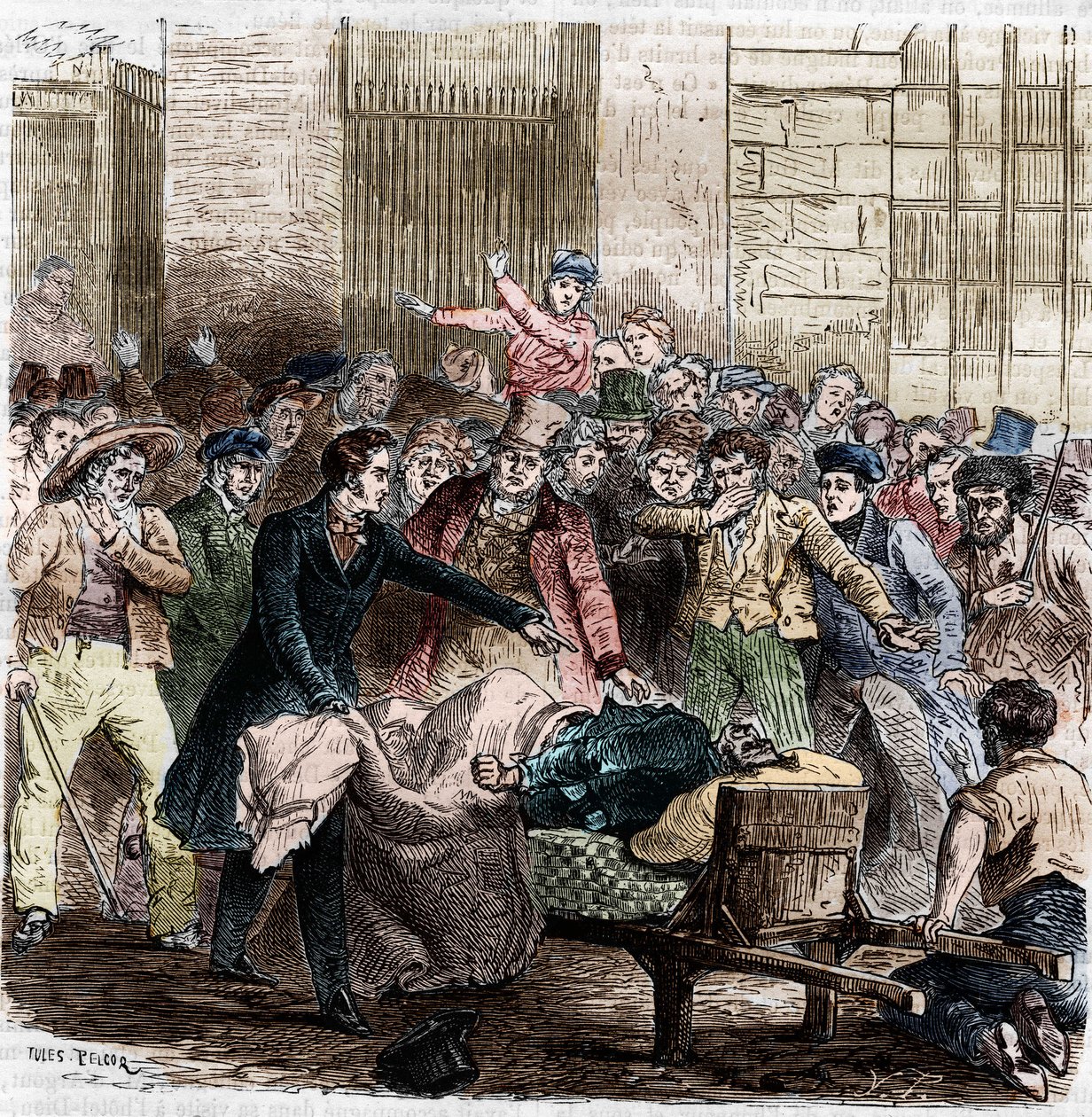 Kolera, Paris, Nisan 1832. by Unknown artist