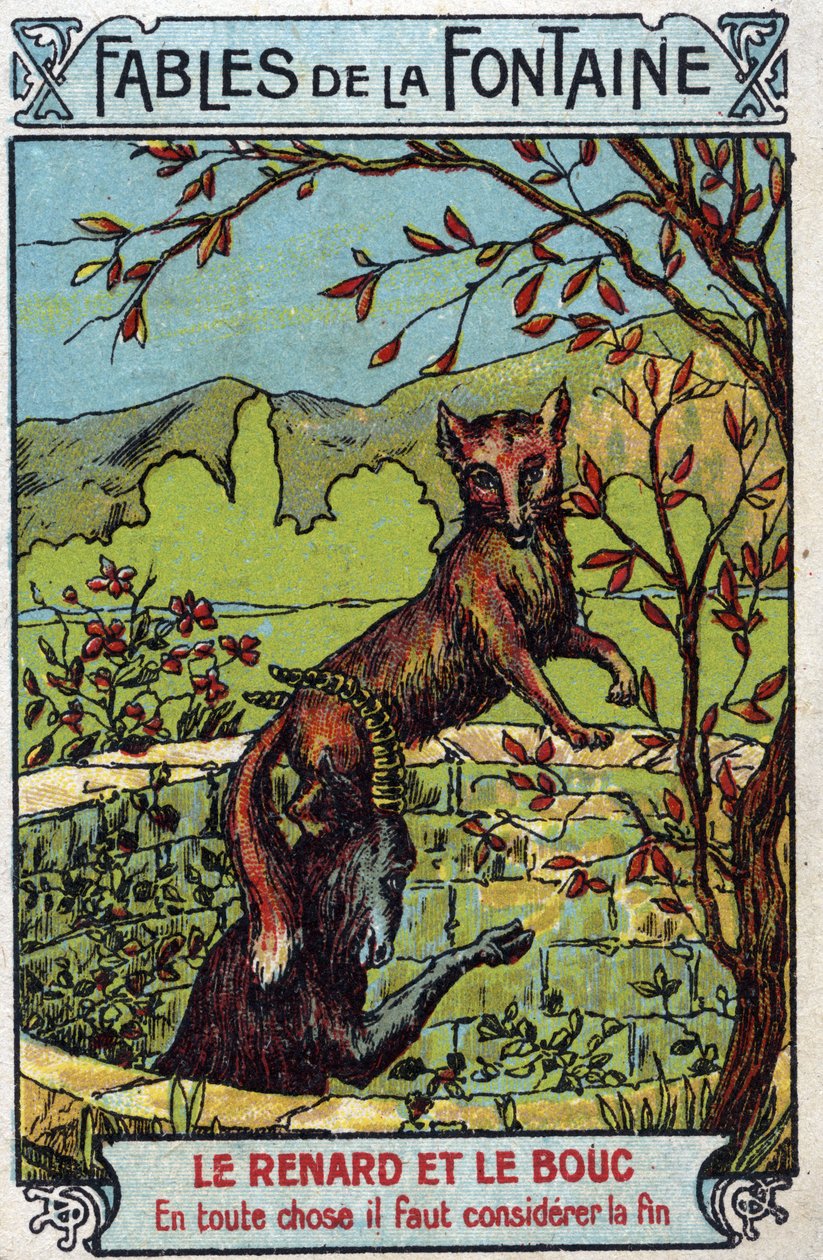 Le Fox et le Bouc - Jean de La Fontaine