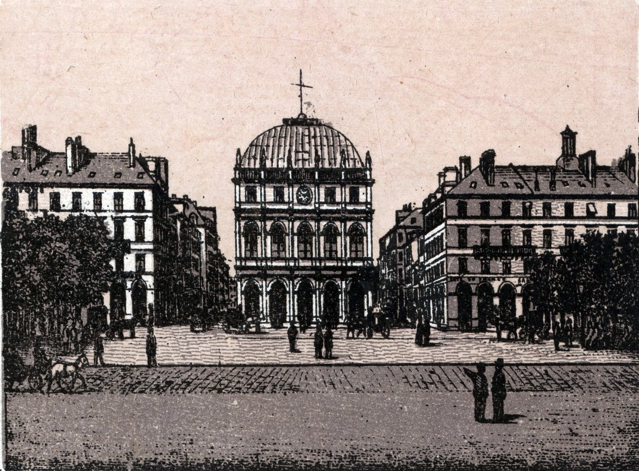 Le Havre, le theatre “Le monde 168 görüş gösteriyor”” Tarih yok (19. yüzyıl sonu) by Unknown artist