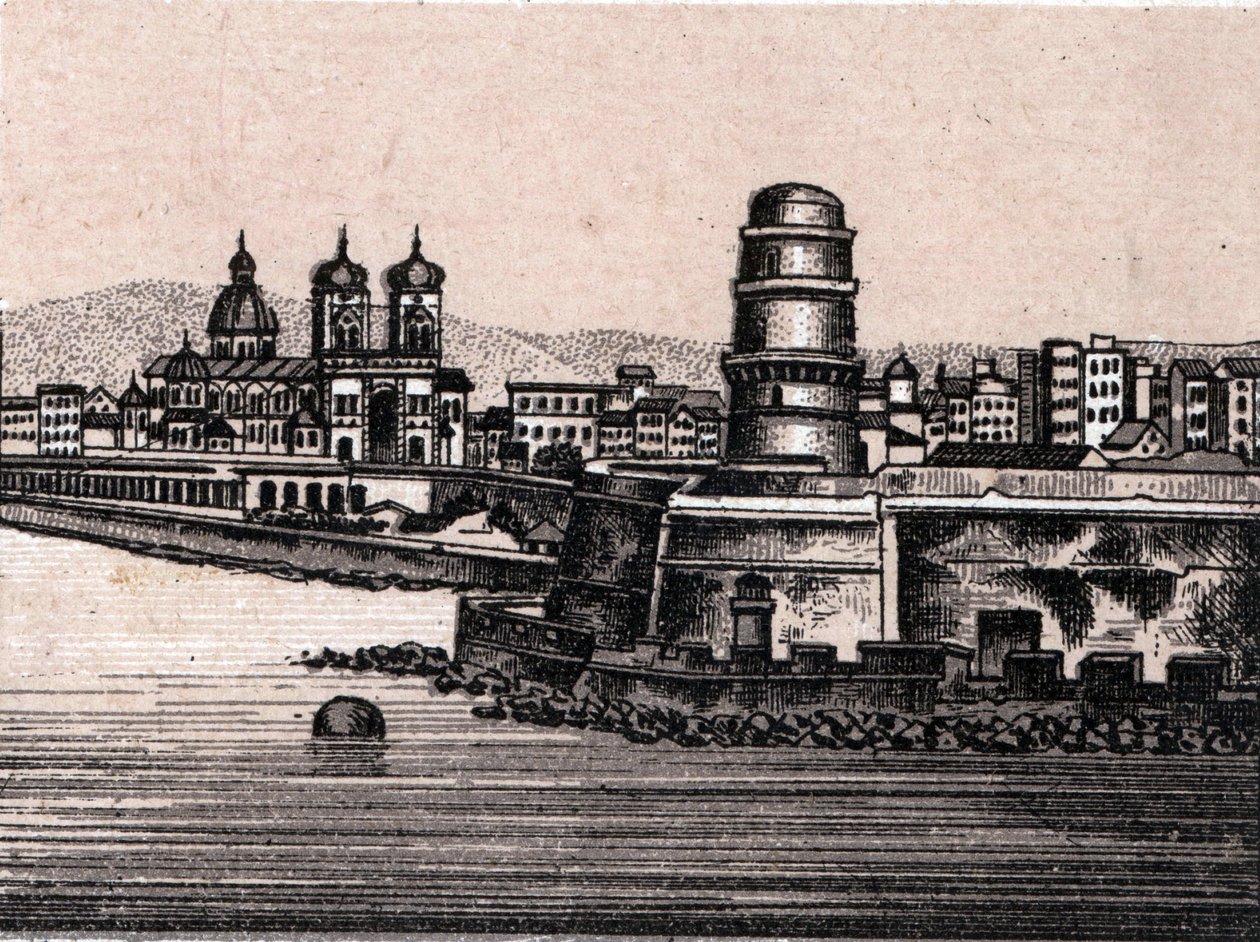 Le fort saint Jean a Marsilya, “Dünya 168 görüş gösteriyor”” Tarihsiz (19. yüzyıl sonu) by Unknown artist