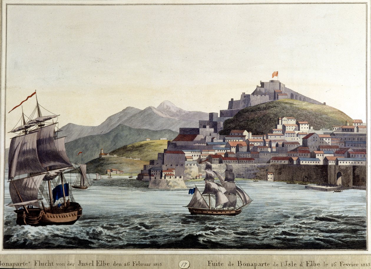 Elba Adasından Napolyon Bonapart Sızıntısı 26/02/1815. by Unknown artist