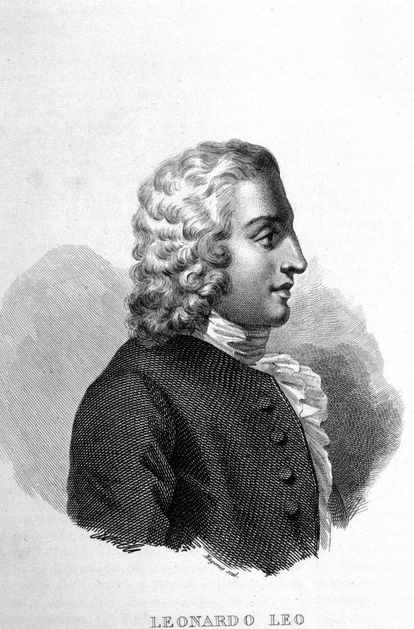 Leonardo Leo, İtalyan Besteci (San Vito degli Schiavi) by Unknown artist