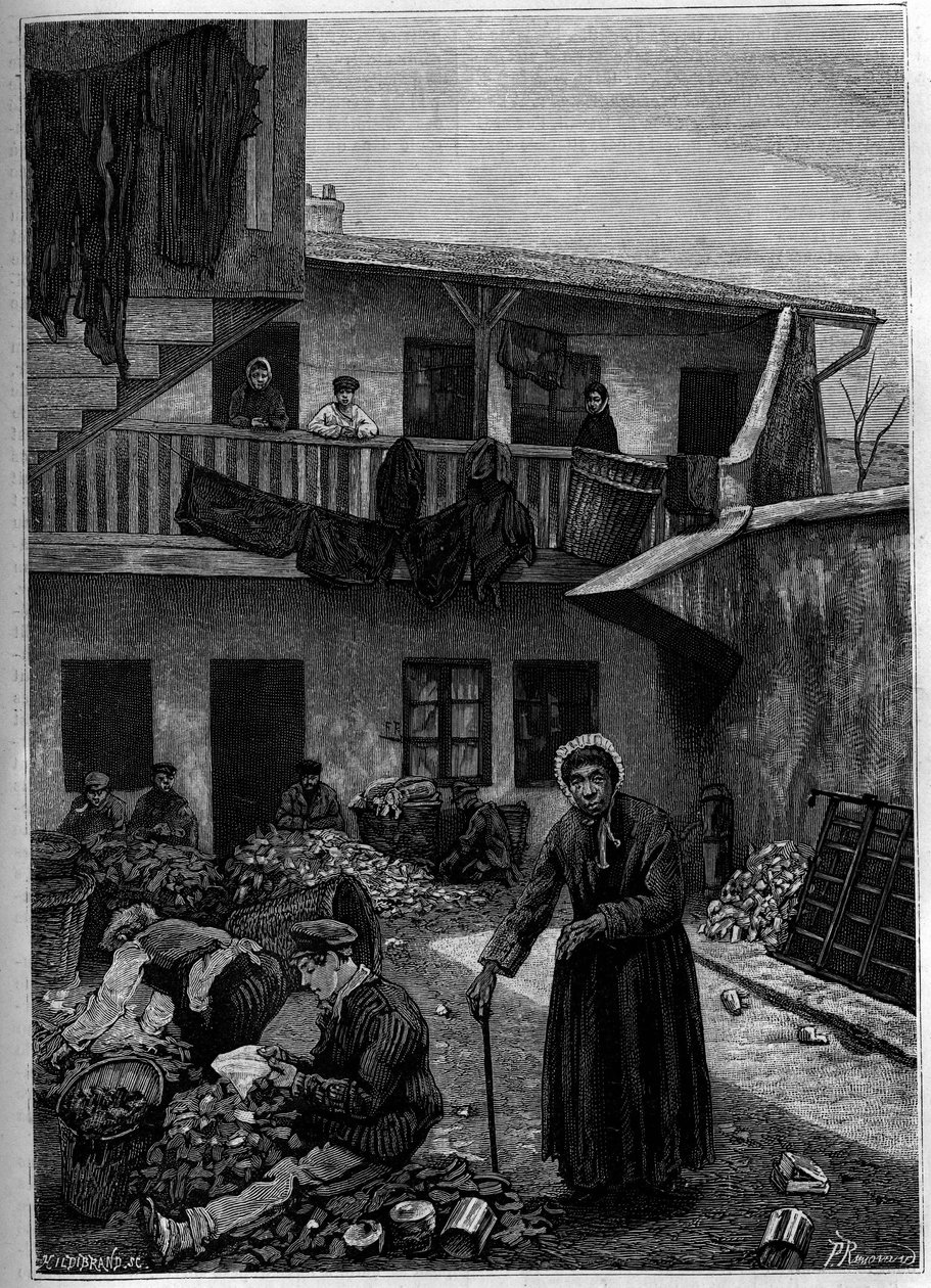 Paçavracılar: doğadan triyaj. “Gençlik Dergisi”nde Gravür” by Unknown artist