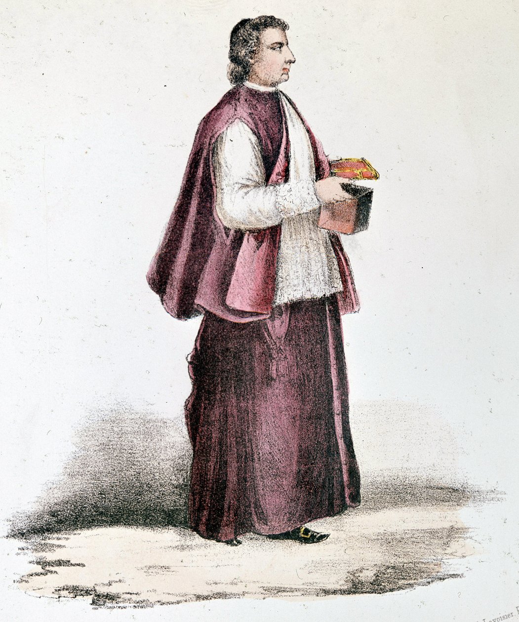 küçük palto başrahip by Unknown artist